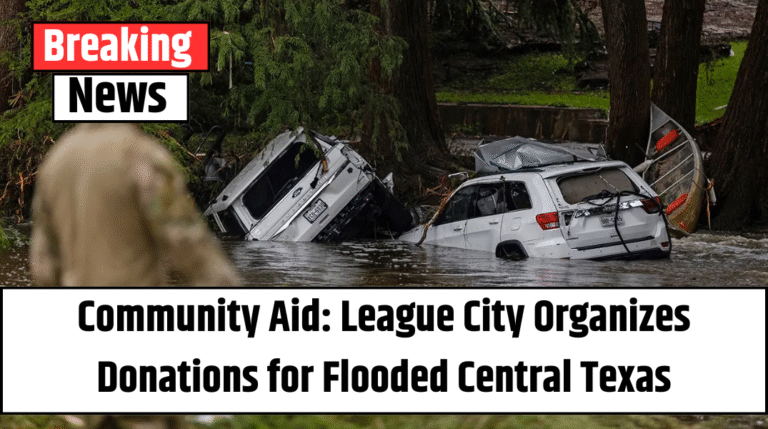 Community Aid: League City Organizes Donations for Flooded Central Texas