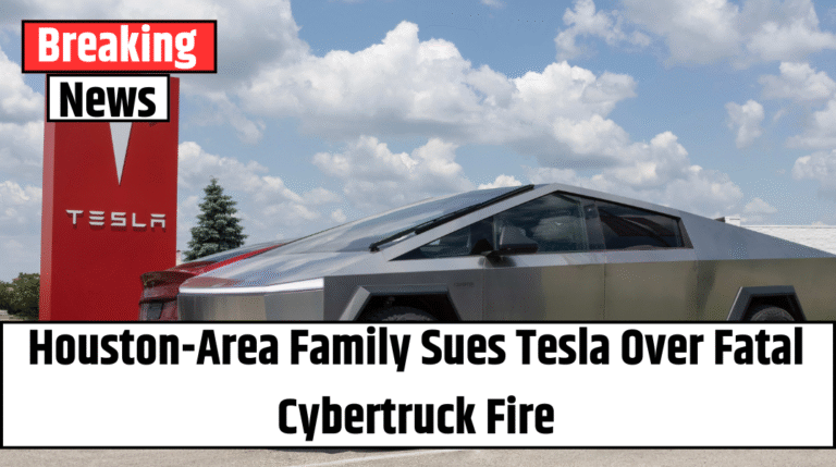 Houston-Area Family Sues Tesla Over Fatal Cybertruck Fire