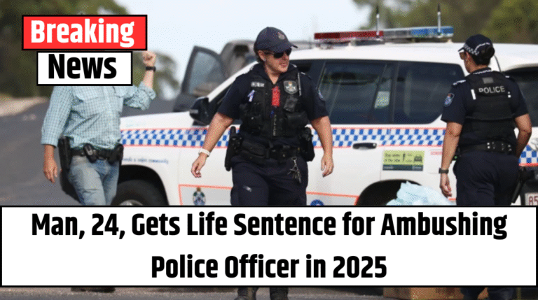 Man, 24, Gets Life Sentence for Ambushing Police Officer in 2025