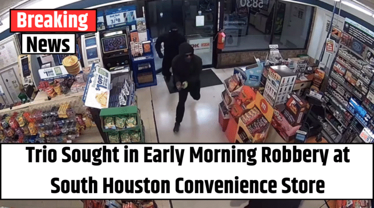 Trio Sought in Early Morning Robbery at South Houston Convenience Store